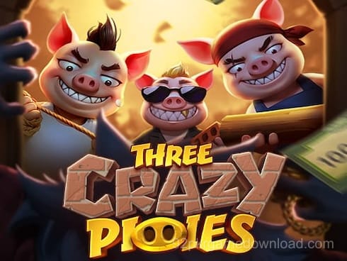 Three Crazy Piggies